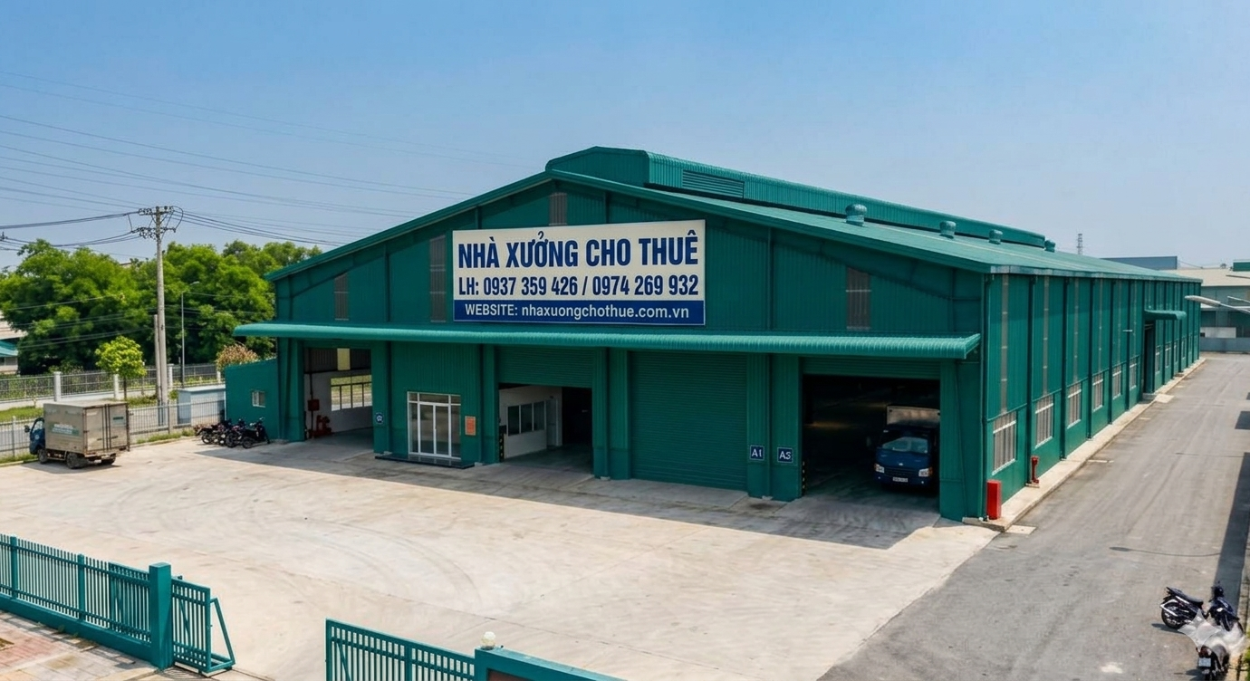 Kho xưởng cho thuê Hóc Môn