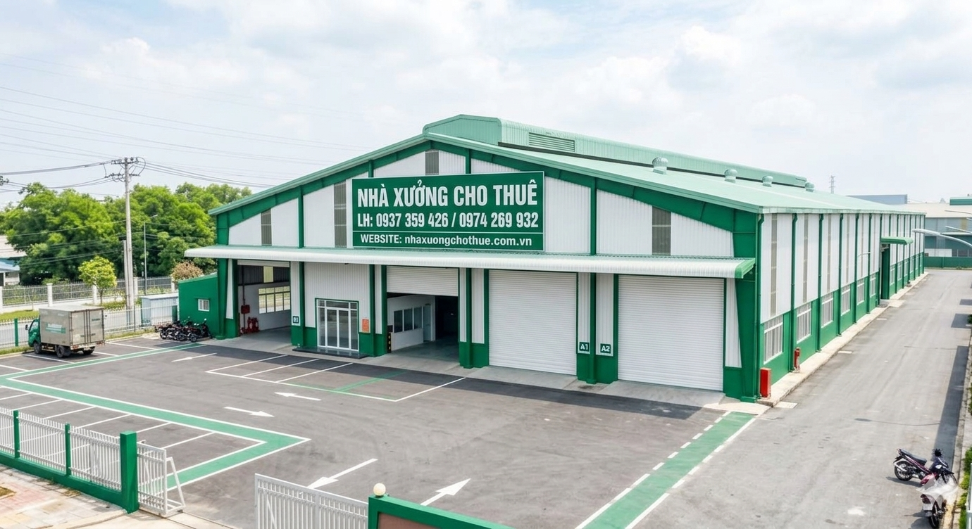 Kho xưởng cho thuê đức hòa long an